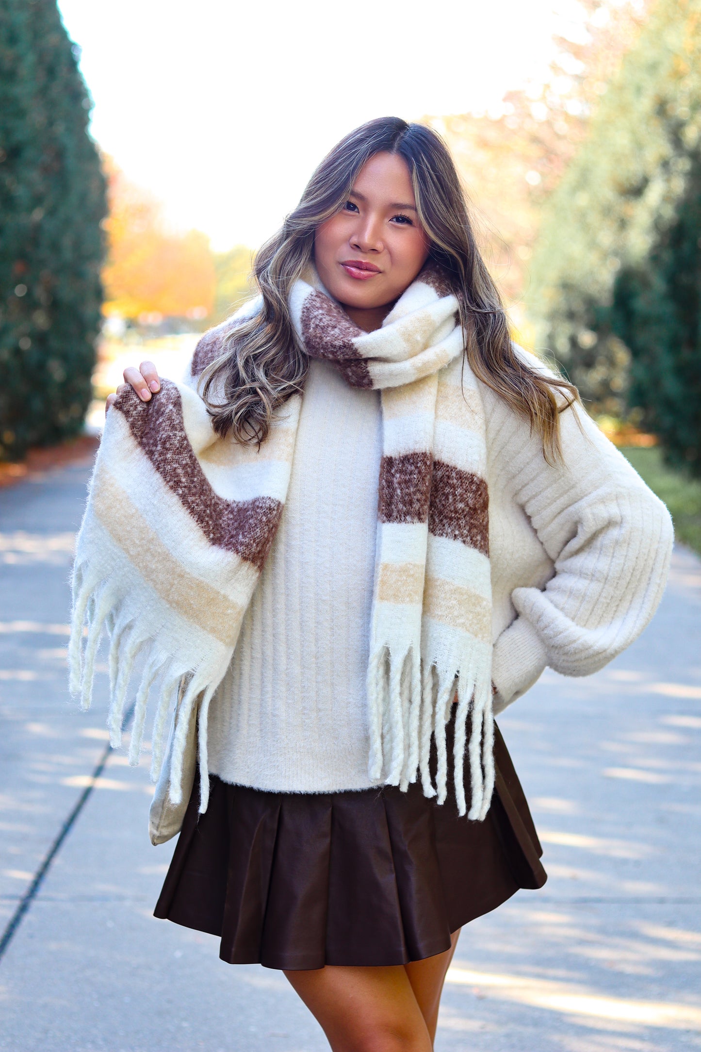 Changing Seasons Scarf (Neutral)