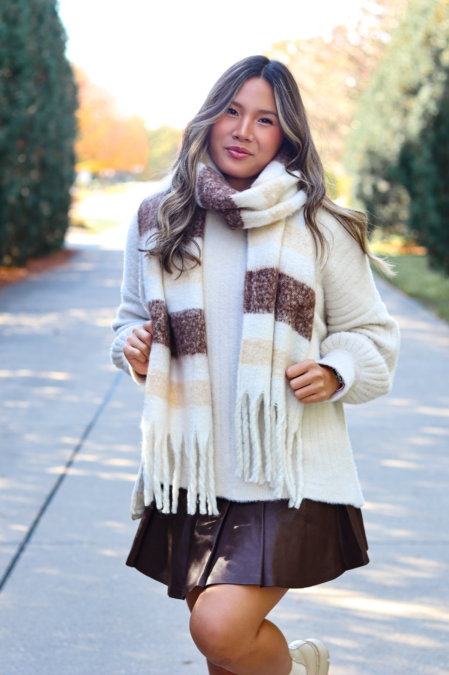 Changing Seasons Scarf (Neutral)