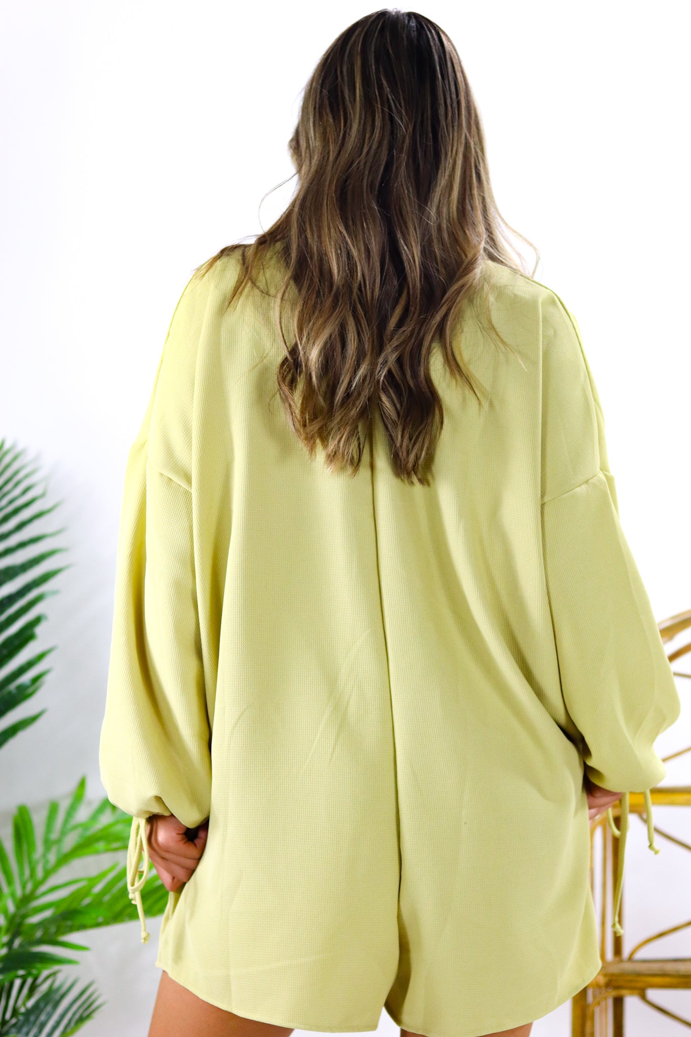 Matcha Latte Romper