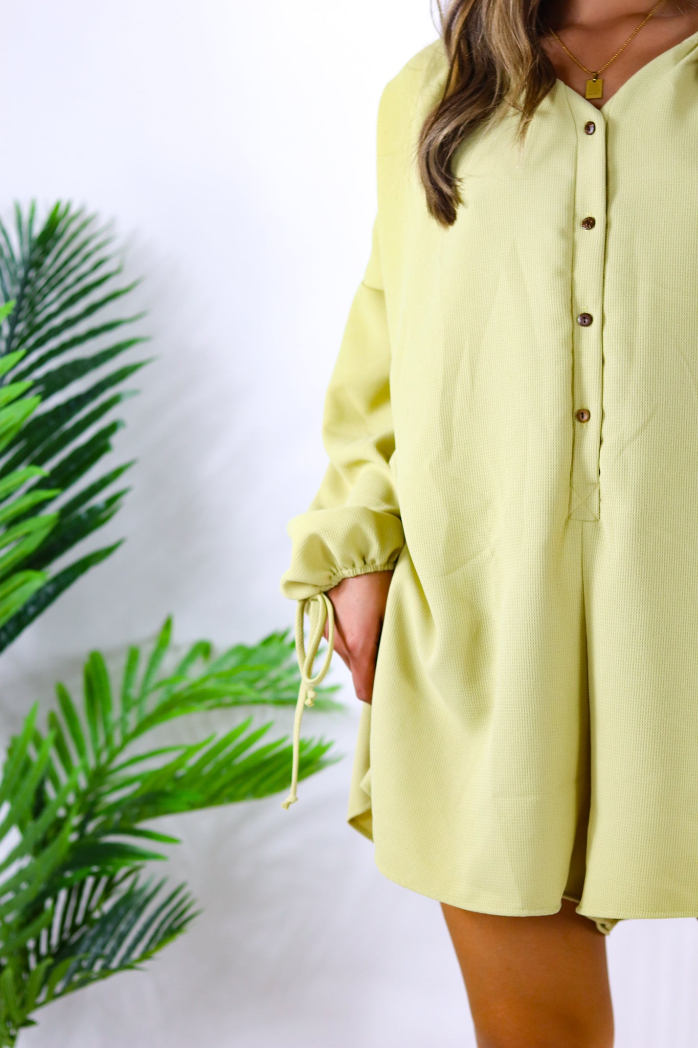 Matcha Latte Romper