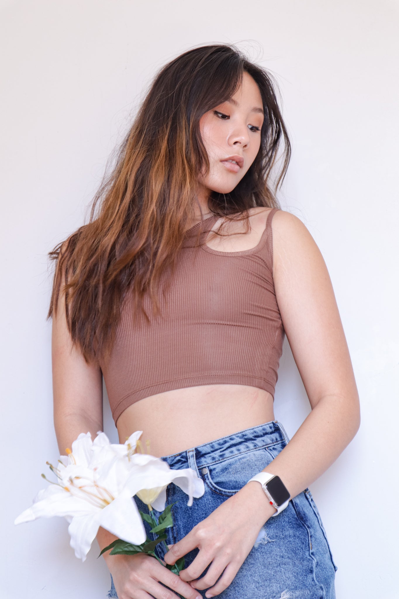 Two Way Street Top (Brown) - Chicken Babe Boutique