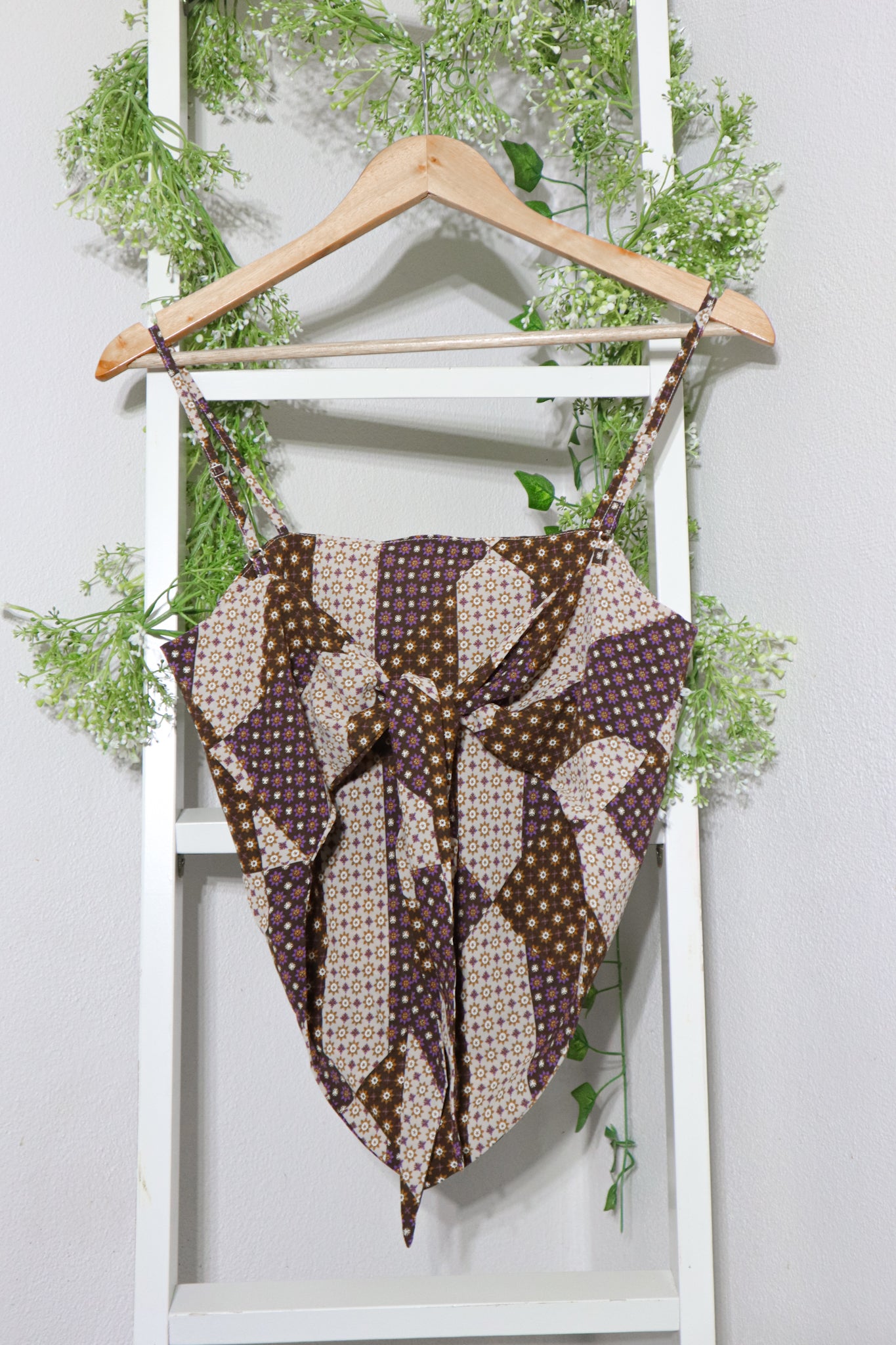 All Pieced Together Bandana Top - Chicken Babe Boutique