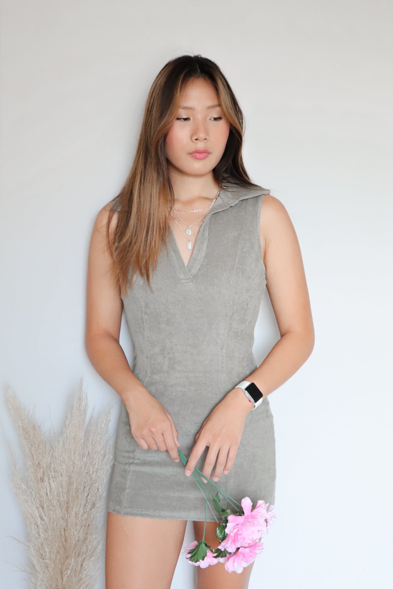 Going Both Ways Dress (Matcha) - Chicken Babe Boutique