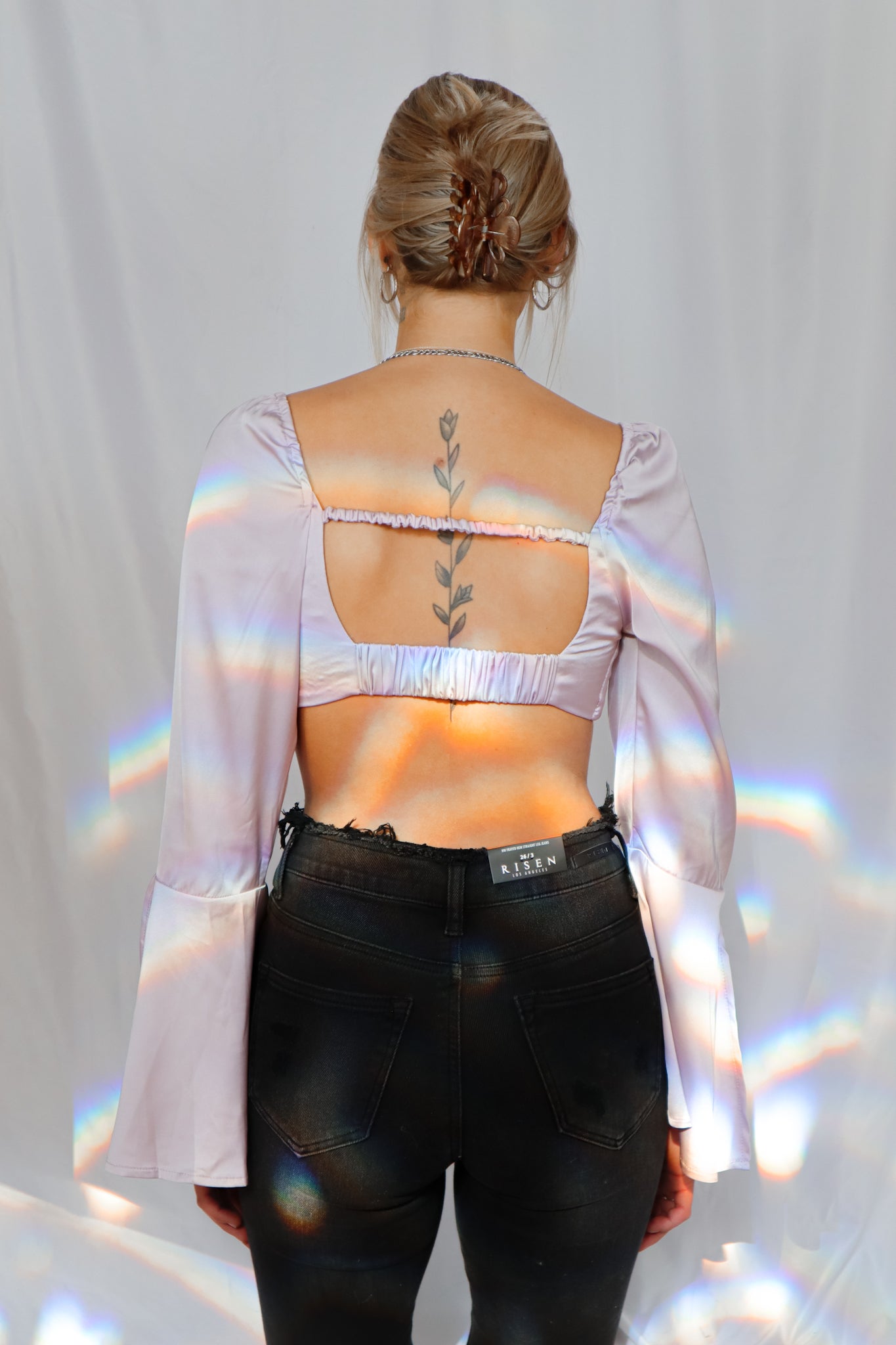 Self Care Top (Lilac) - Chicken Babe Boutique