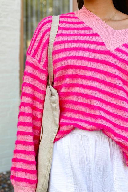 Strawberries & Cream Sweater