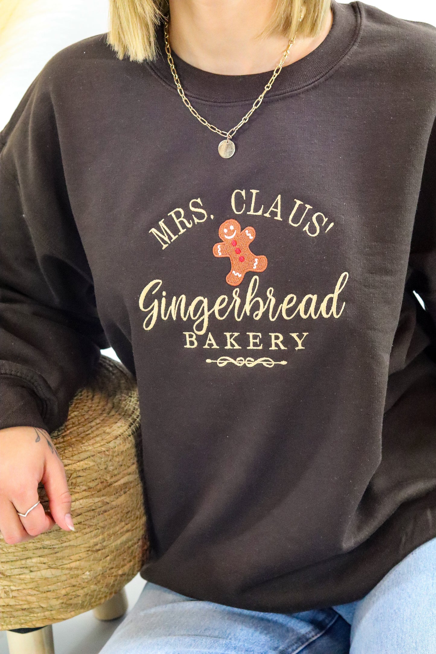 Gingerbread Crewneck