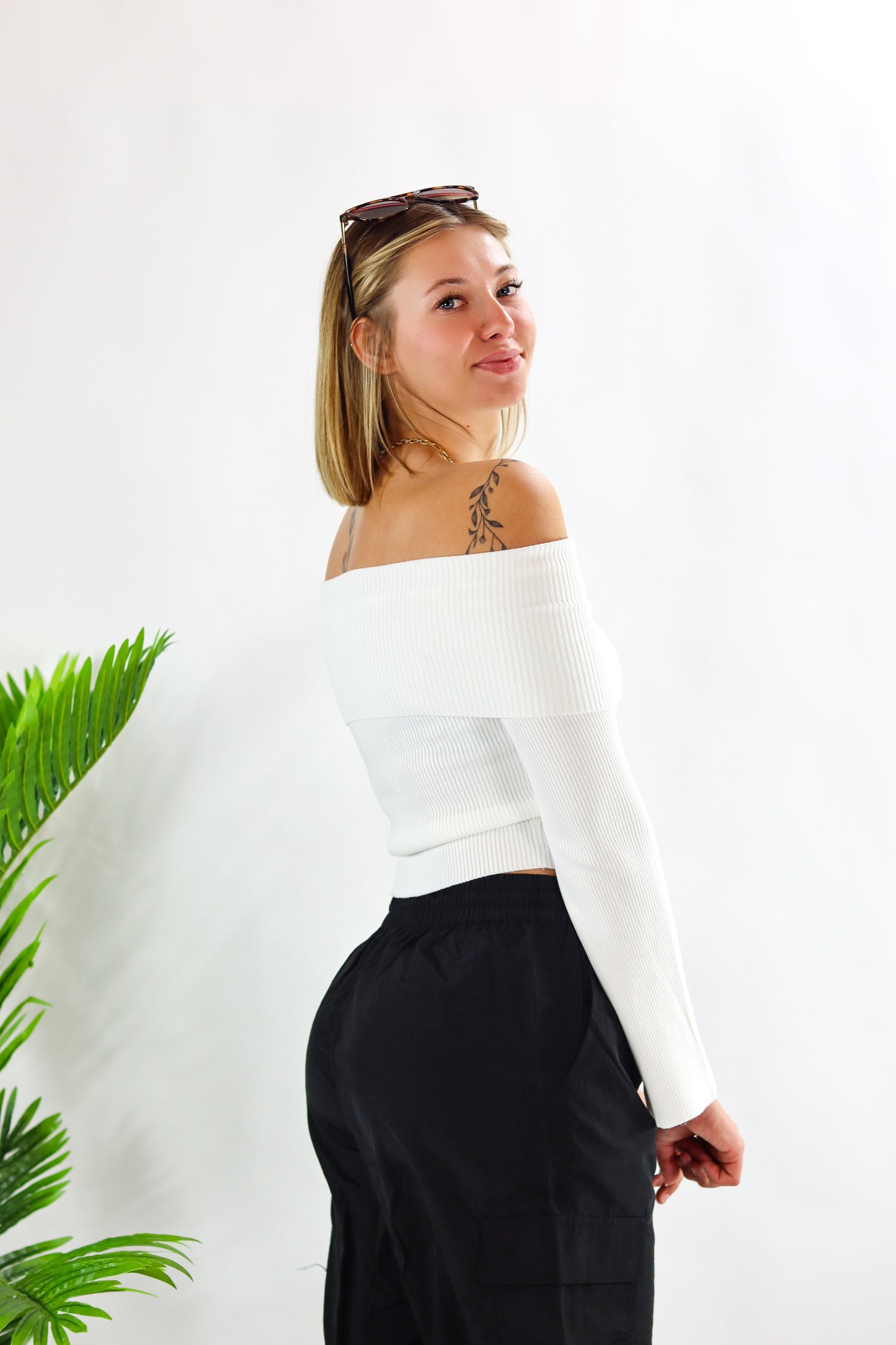 Off Topic Top (White)