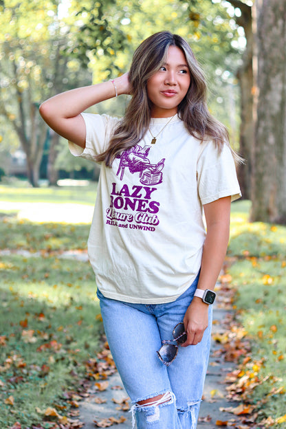 Lazy Bones Graphic Tee