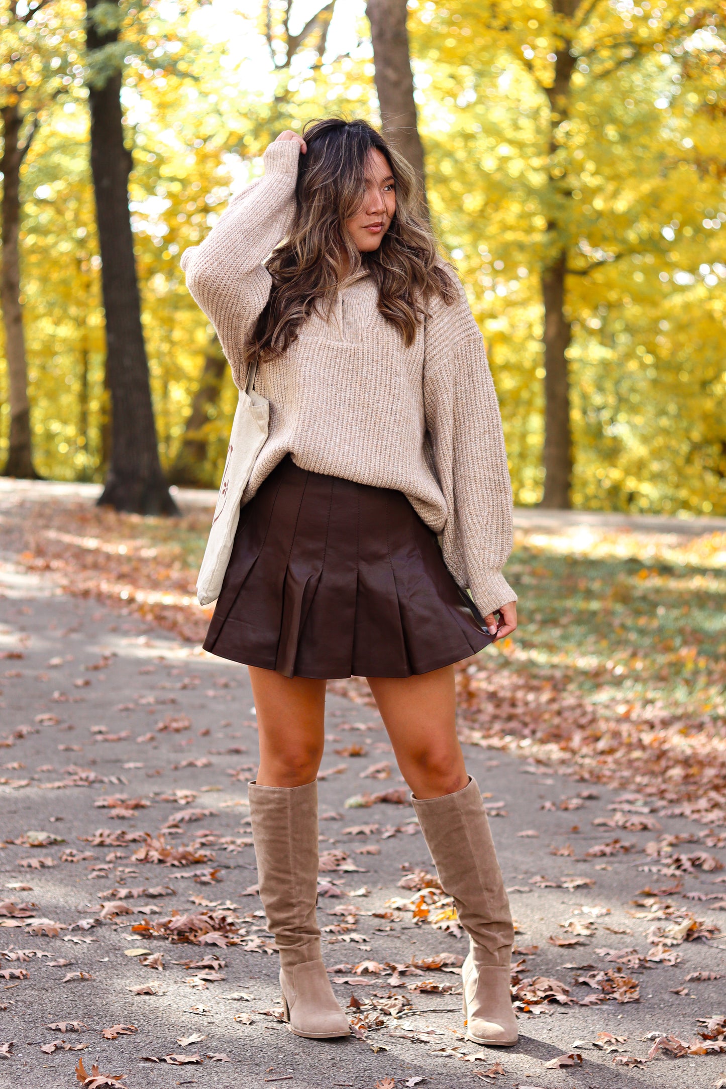 Fall in the City Skirt