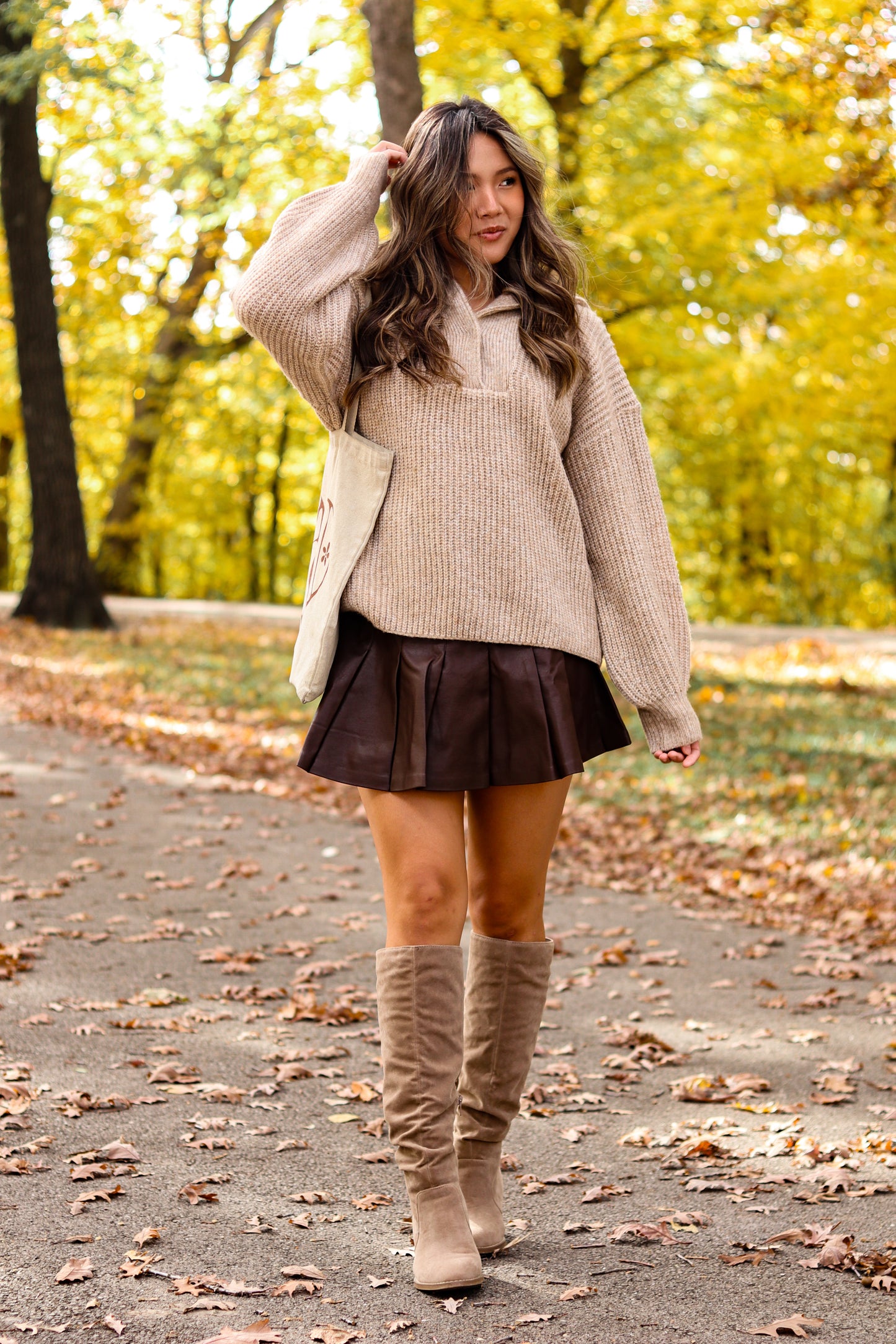 Fall in the City Skirt