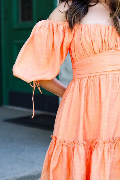 Orange Sorbet Dress