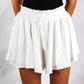 Going With The Flow Shorts (White)