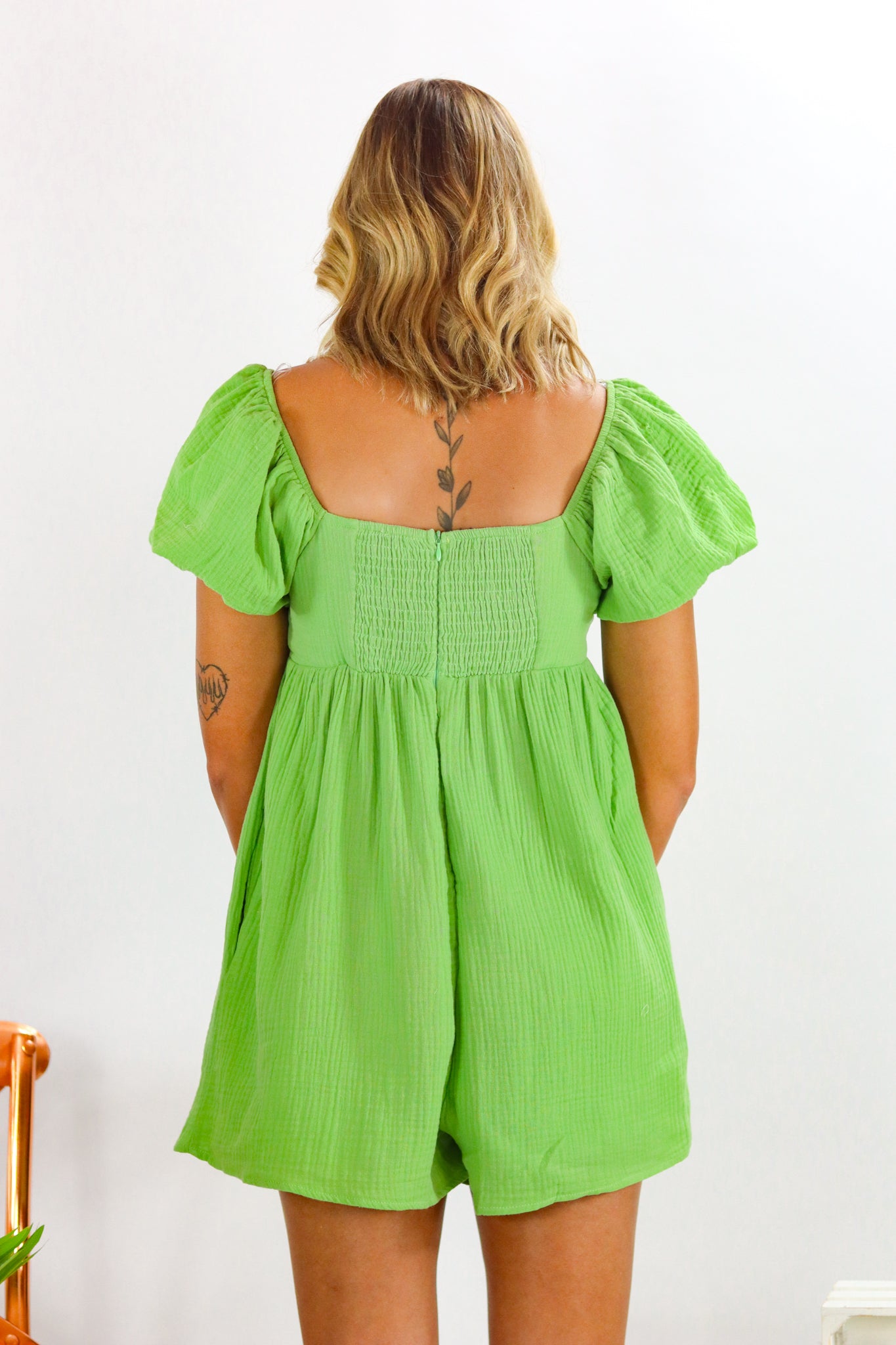 Endless Summer Romper (Green)