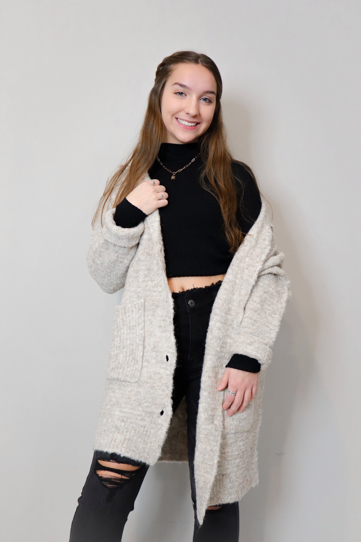 In the Woods Cardigan - Chicken Babe Boutique