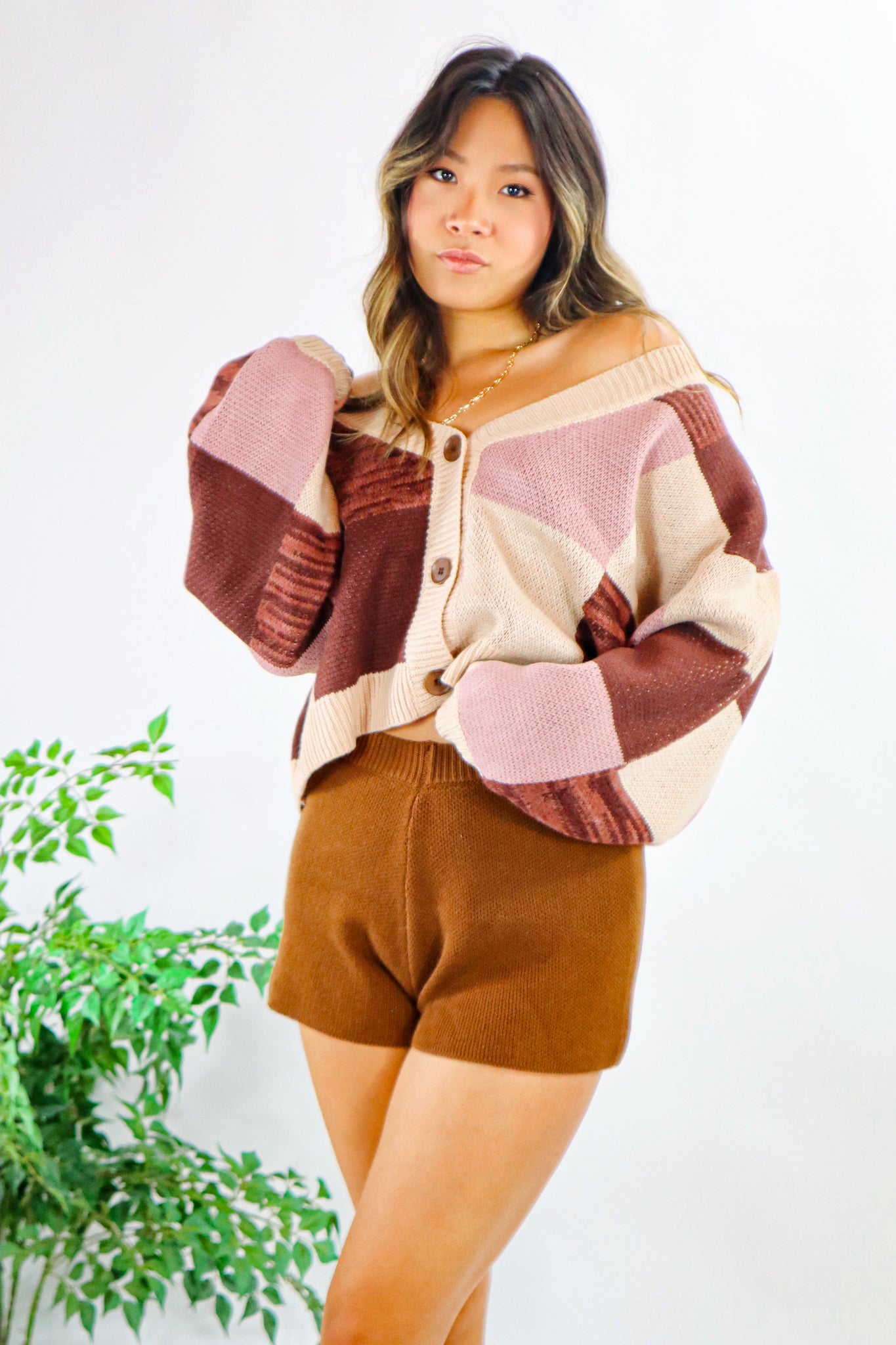 Piecing it Together Sweater - Chicken Babe Boutique