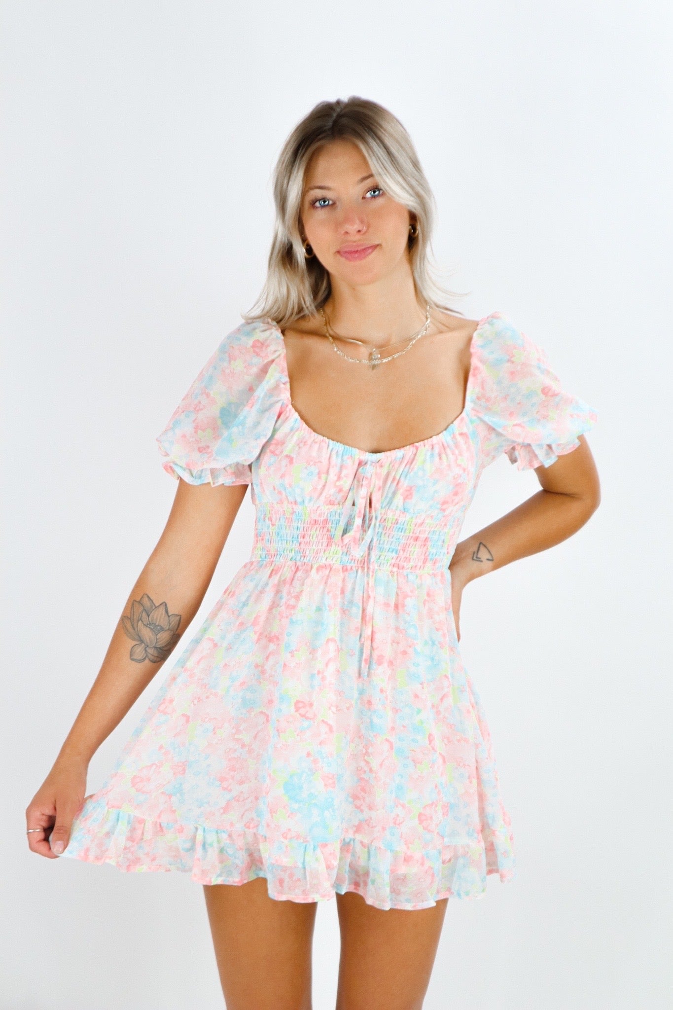 Sensitive Nature Dress - Chicken Babe Boutique