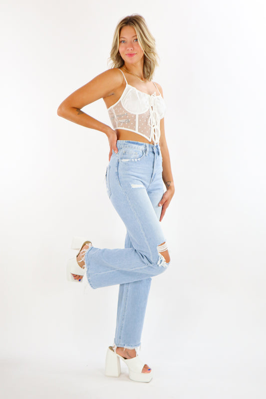 Don't be Blue Jeans - Chicken Babe Boutique