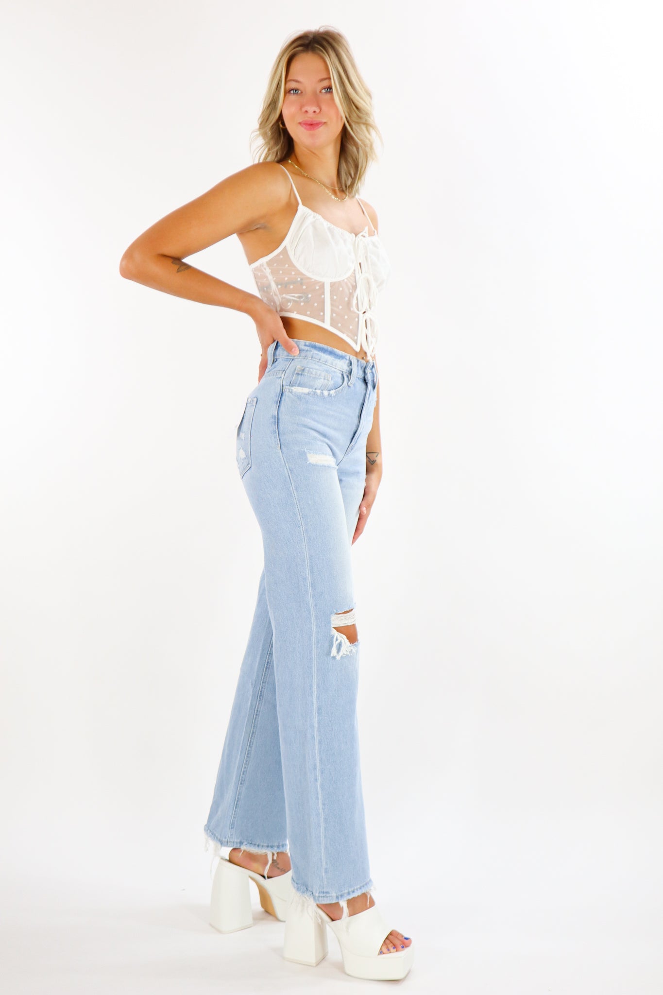 Don't be Blue Jeans - Chicken Babe Boutique