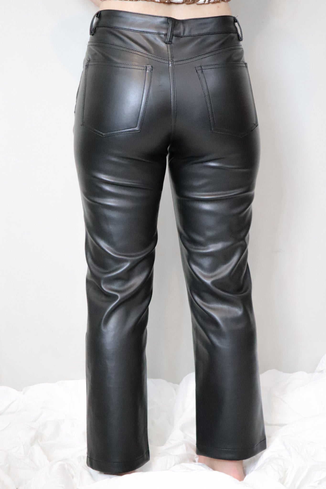 Strike a Pose Leather Pants - Chicken Babe Boutique