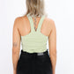 At a Crossroad Tank (Pistachio) - Chicken Babe Boutique