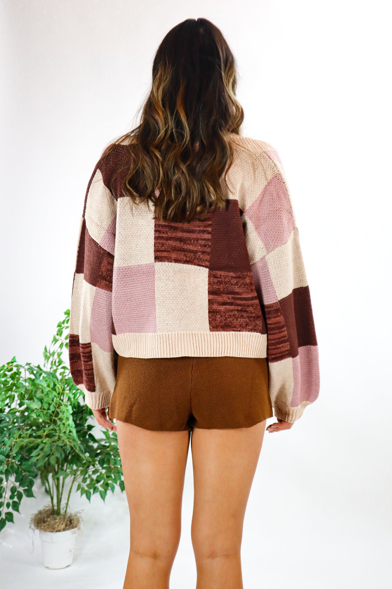 Piecing it Together Sweater - Chicken Babe Boutique